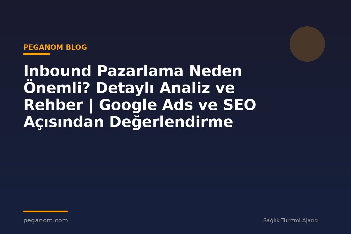 Inbound Pazarlama Neden Önemli? Detaylı Analiz ve Rehber | Google Ads ve SEO Açısından Değerlendirme