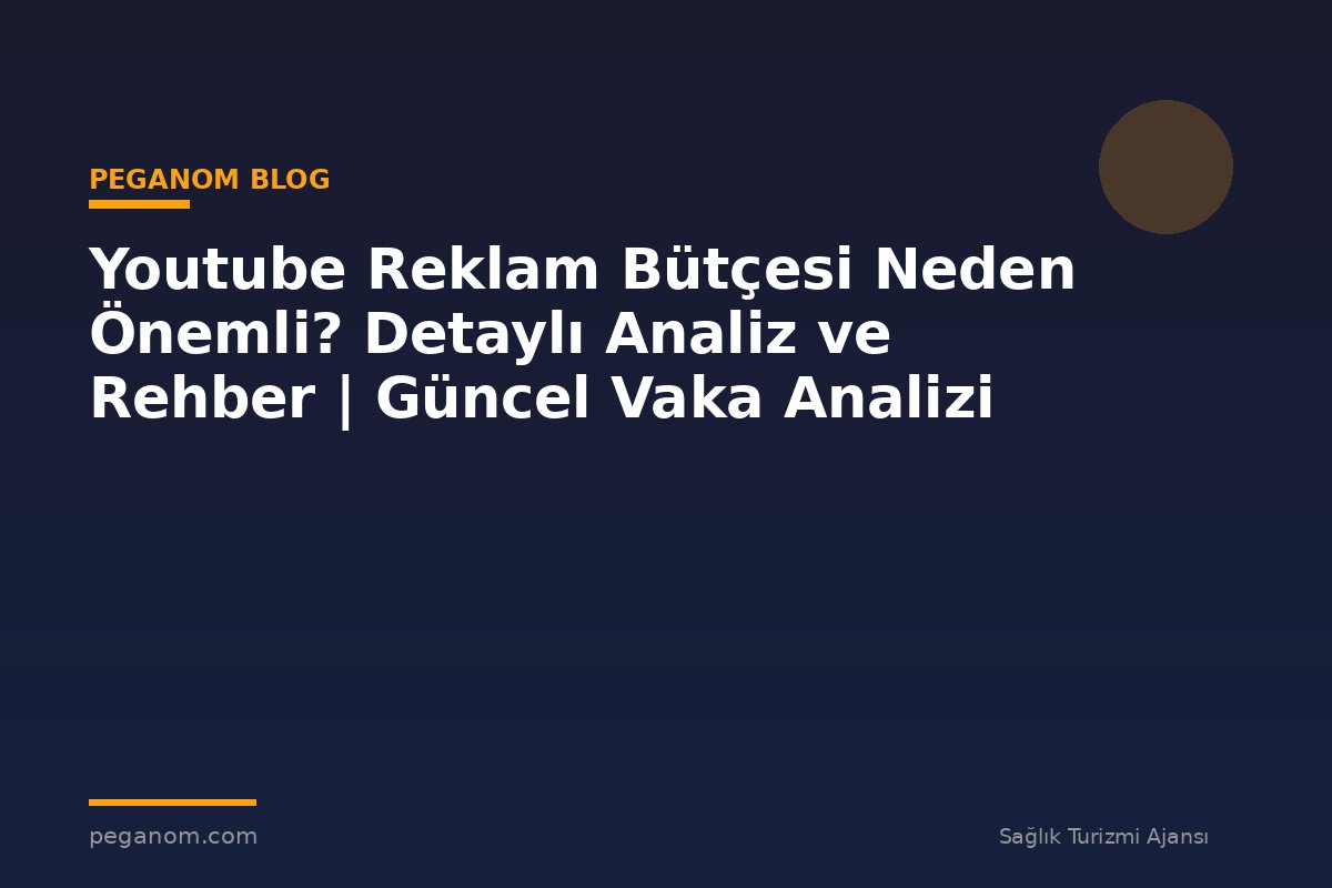 Youtube Reklam Bütçesi Neden Önemli? Detaylı Analiz ve Rehber | Güncel Vaka Analizi