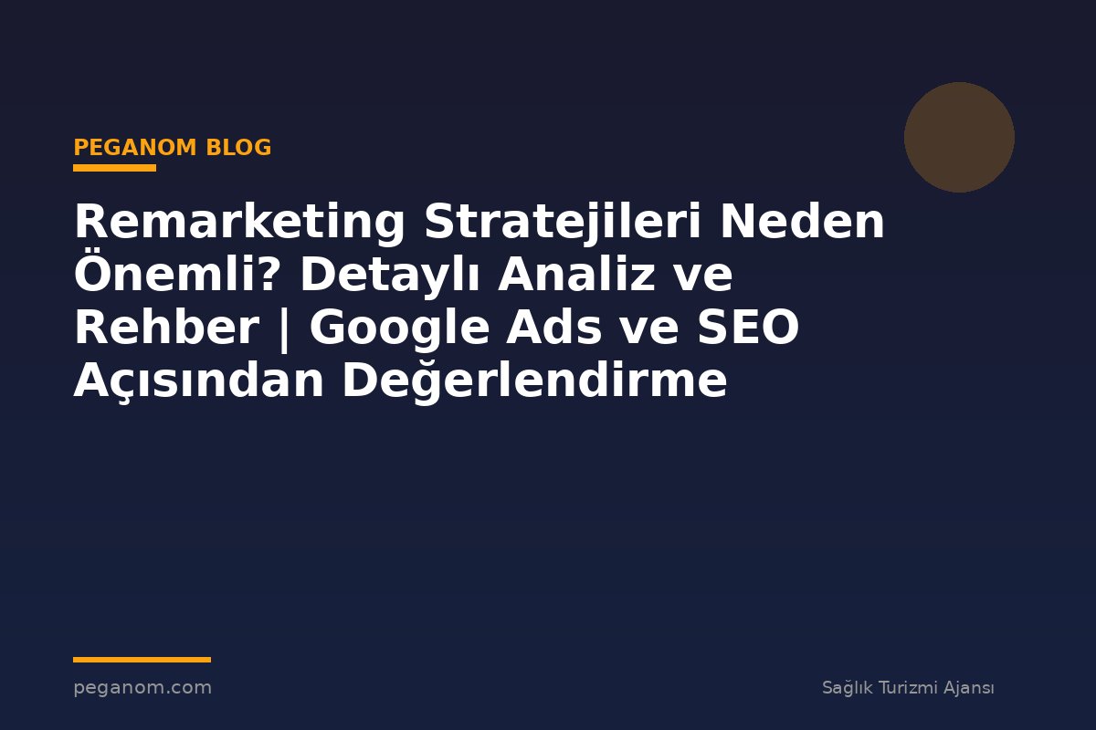 Remarketing Stratejileri Neden Önemli? Detaylı Analiz ve Rehber | Google Ads ve SEO Açısından Değerlendirme