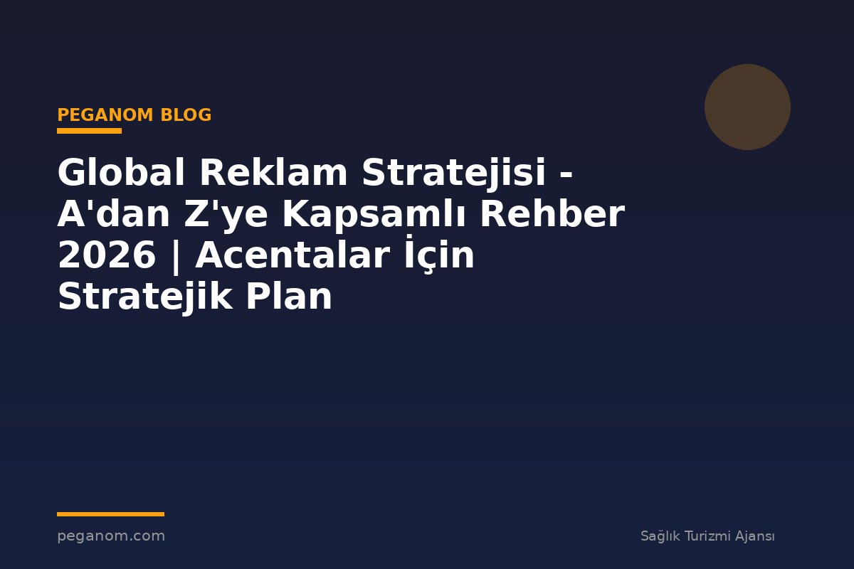 Global Reklam Stratejisi - A'dan Z'ye Kapsamlı Rehber 2026 | Acentalar İçin Stratejik Plan