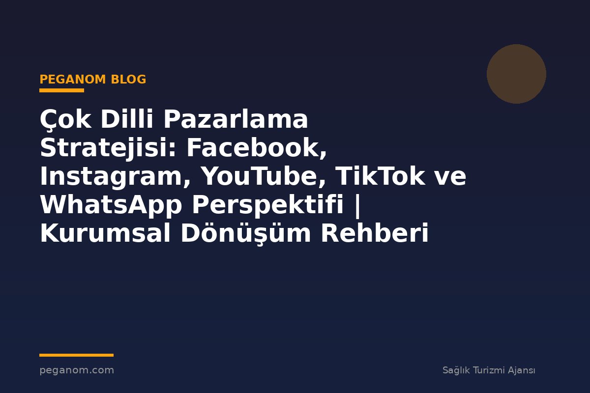 Çok Dilli Pazarlama Stratejisi: Facebook, Instagram, YouTube, TikTok ve WhatsApp Perspektifi | Kurumsal Dönüşüm Rehberi