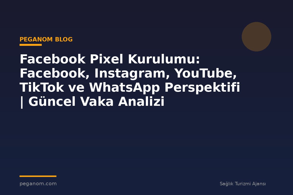 Facebook Pixel Kurulumu: Facebook, Instagram, YouTube, TikTok ve WhatsApp Perspektifi | Güncel Vaka Analizi