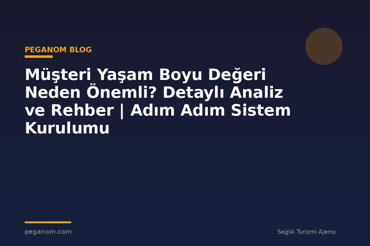Müşteri Yaşam Boyu Değeri Neden Önemli? Detaylı Analiz ve Rehber | Adım Adım Sistem Kurulumu