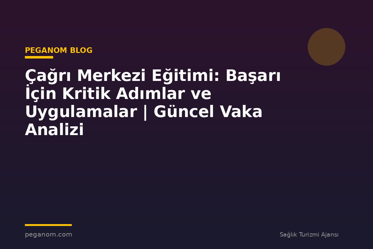 Çağrı Merkezi Eğitimi: Başarı İçin Kritik Adımlar ve Uygulamalar | Güncel Vaka Analizi