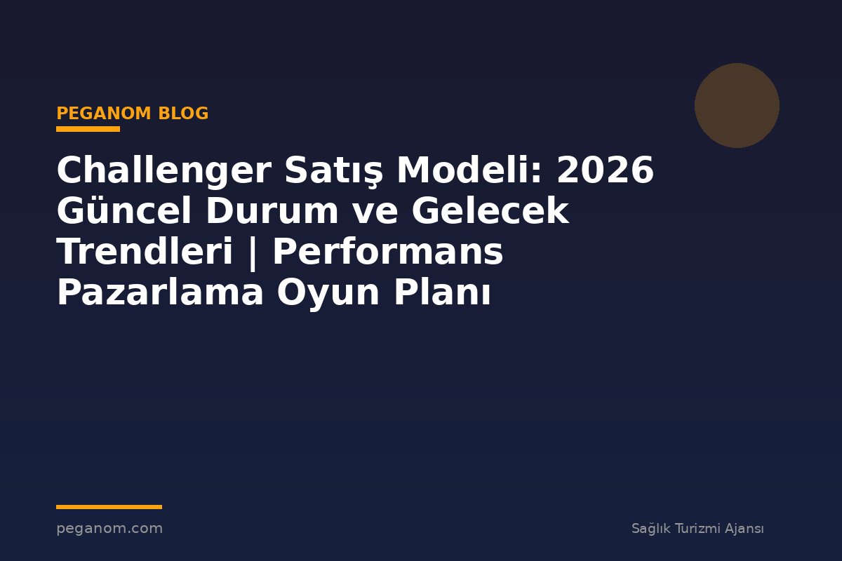 Challenger Satış Modeli: 2026 Güncel Durum ve Gelecek Trendleri | Performans Pazarlama Oyun Planı