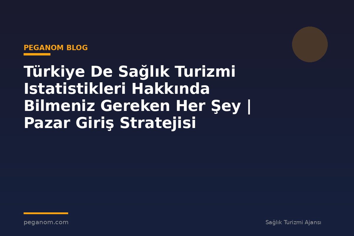 Türkiye De Sağlık Turizmi Istatistikleri Hakkında Bilmeniz Gereken Her Şey | Pazar Giriş Stratejisi