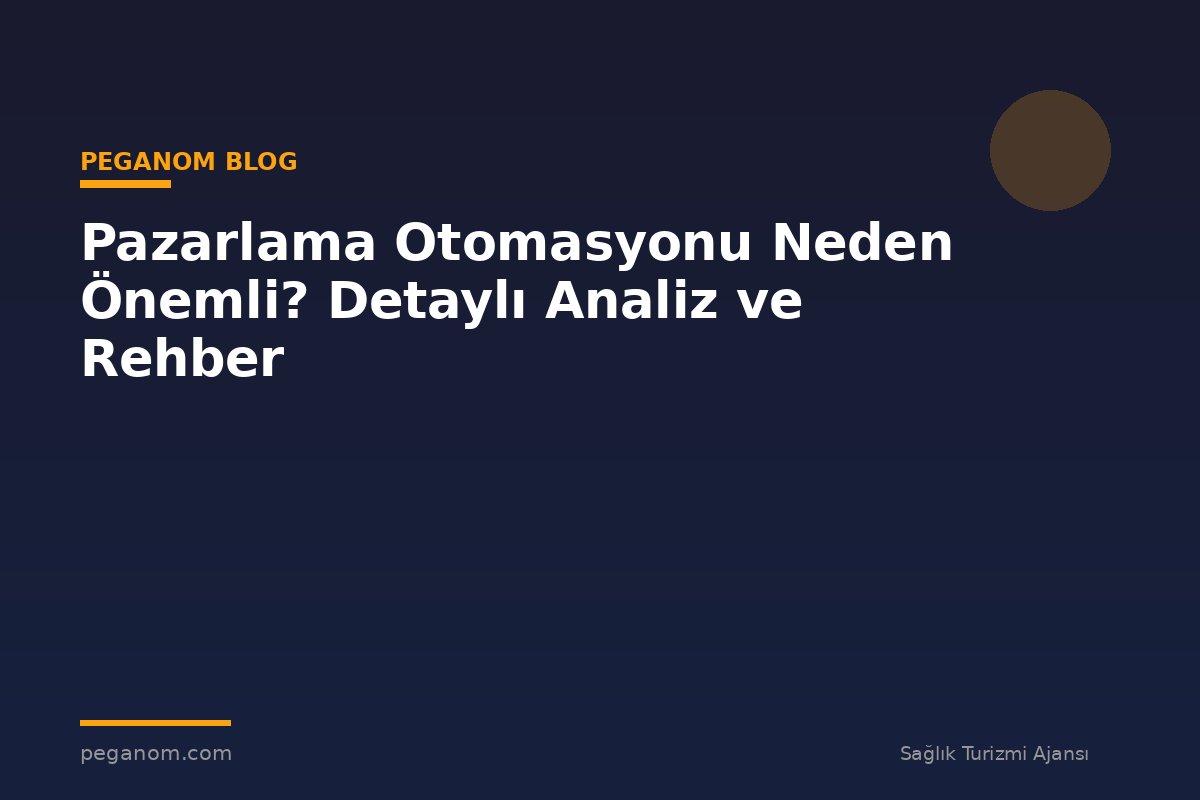 Pazarlama Otomasyonu Neden Önemli? Detaylı Analiz ve Rehber