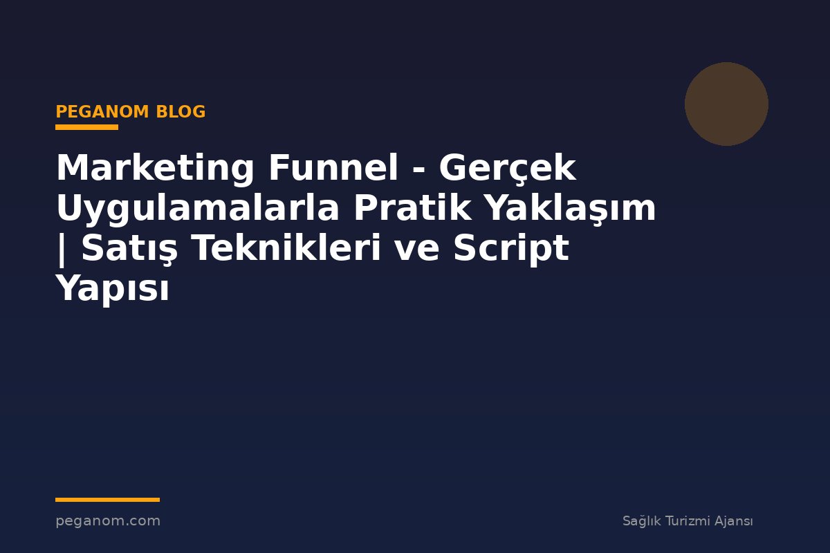 Marketing Funnel - Gerçek Uygulamalarla Pratik Yaklaşım | Satış Teknikleri ve Script Yapısı