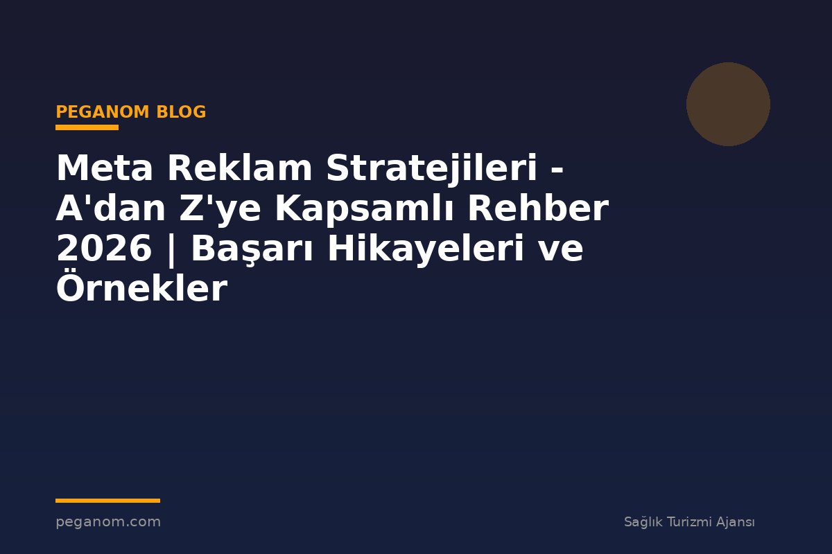 Meta Reklam Stratejileri - A'dan Z'ye Kapsamlı Rehber 2026 | Başarı Hikayeleri ve Örnekler