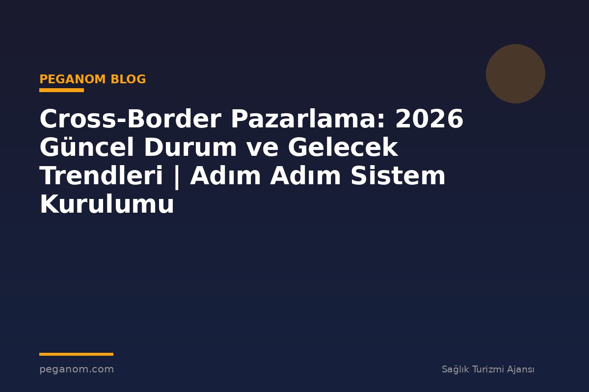 Cross-Border Pazarlama: 2026 Güncel Durum ve Gelecek Trendleri | Adım Adım Sistem Kurulumu