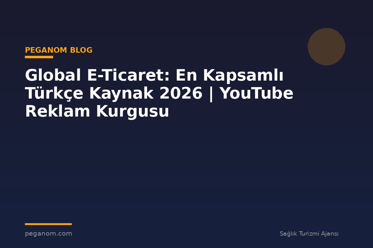 Global E-Ticaret: En Kapsamlı Türkçe Kaynak 2026 | YouTube Reklam Kurgusu