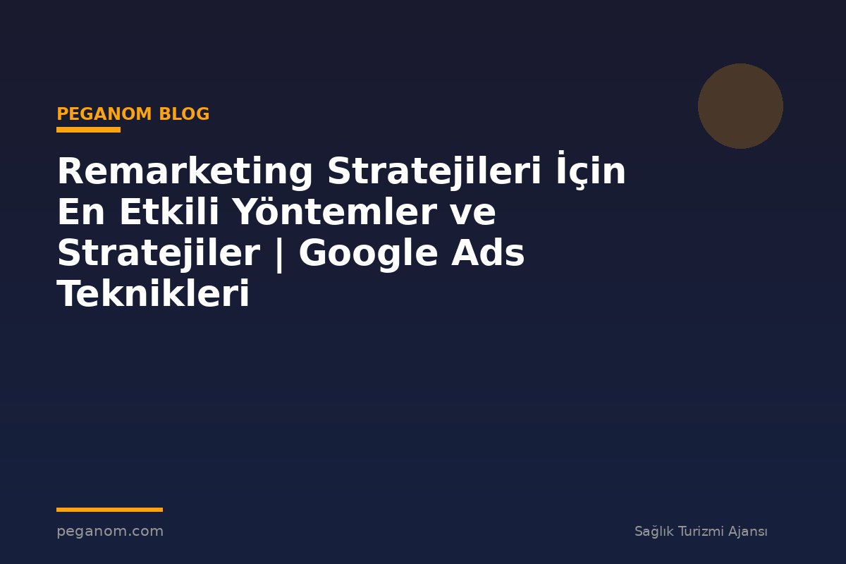 Remarketing Stratejileri İçin En Etkili Yöntemler ve Stratejiler | Google Ads Teknikleri