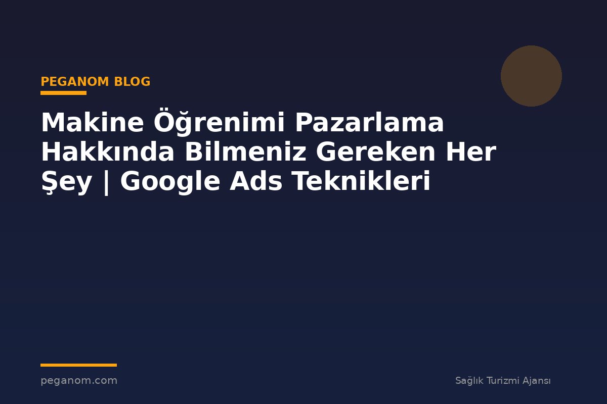 Makine Öğrenimi Pazarlama Hakkında Bilmeniz Gereken Her Şey | Google Ads Teknikleri