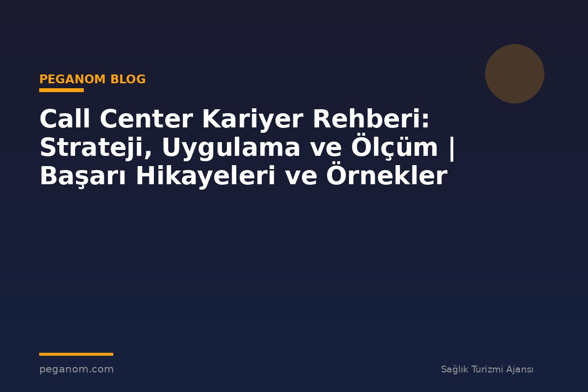 Call Center Kariyer Rehberi: Strateji, Uygulama ve Ölçüm | Başarı Hikayeleri ve Örnekler