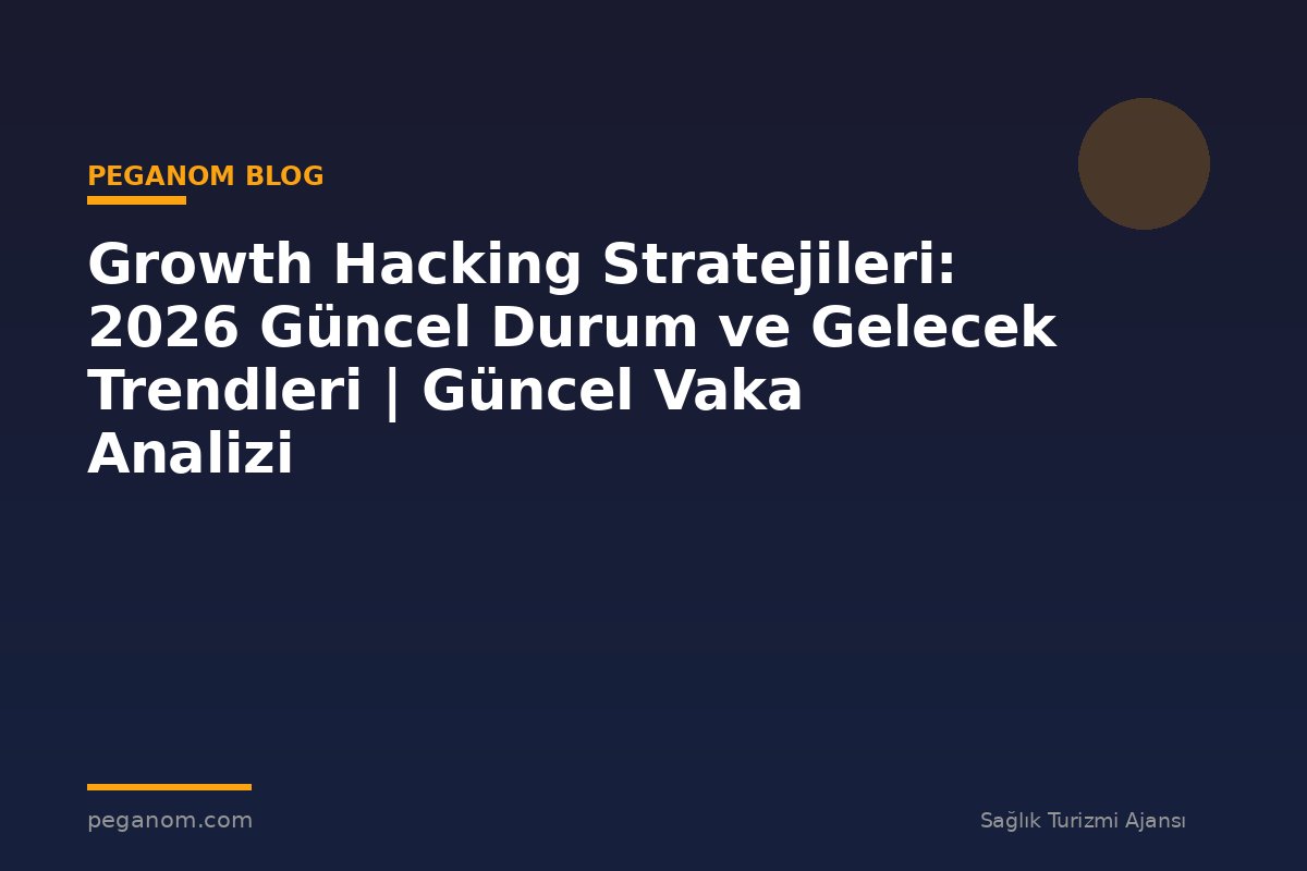 Growth Hacking Stratejileri: 2026 Güncel Durum ve Gelecek Trendleri | Güncel Vaka Analizi