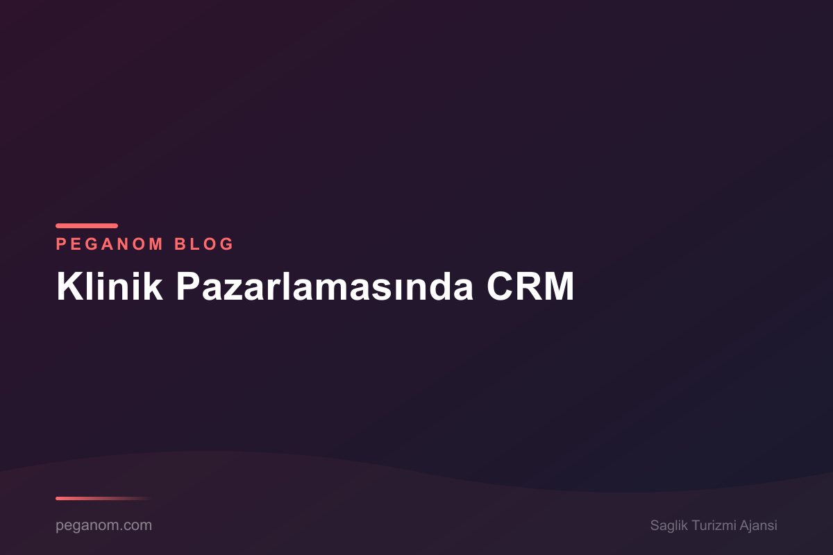 Klinik Pazarlamasında CRM