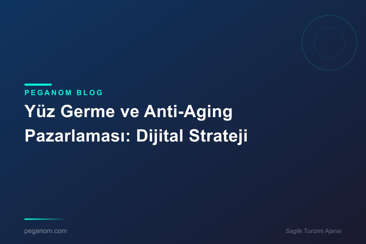 Yüz Germe ve Anti-Aging Pazarlaması: Dijital Strateji