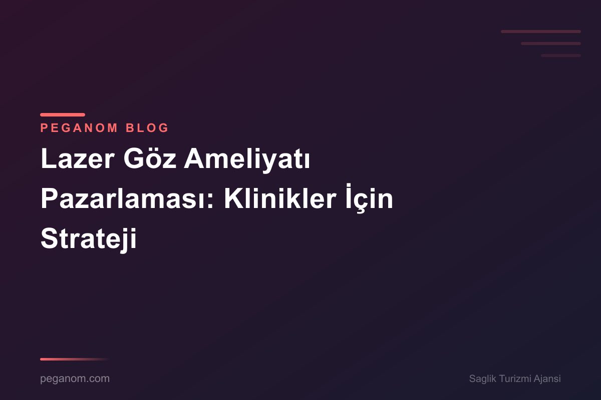 Lazer Göz Ameliyatı Pazarlaması: Klinikler İçin Strateji
