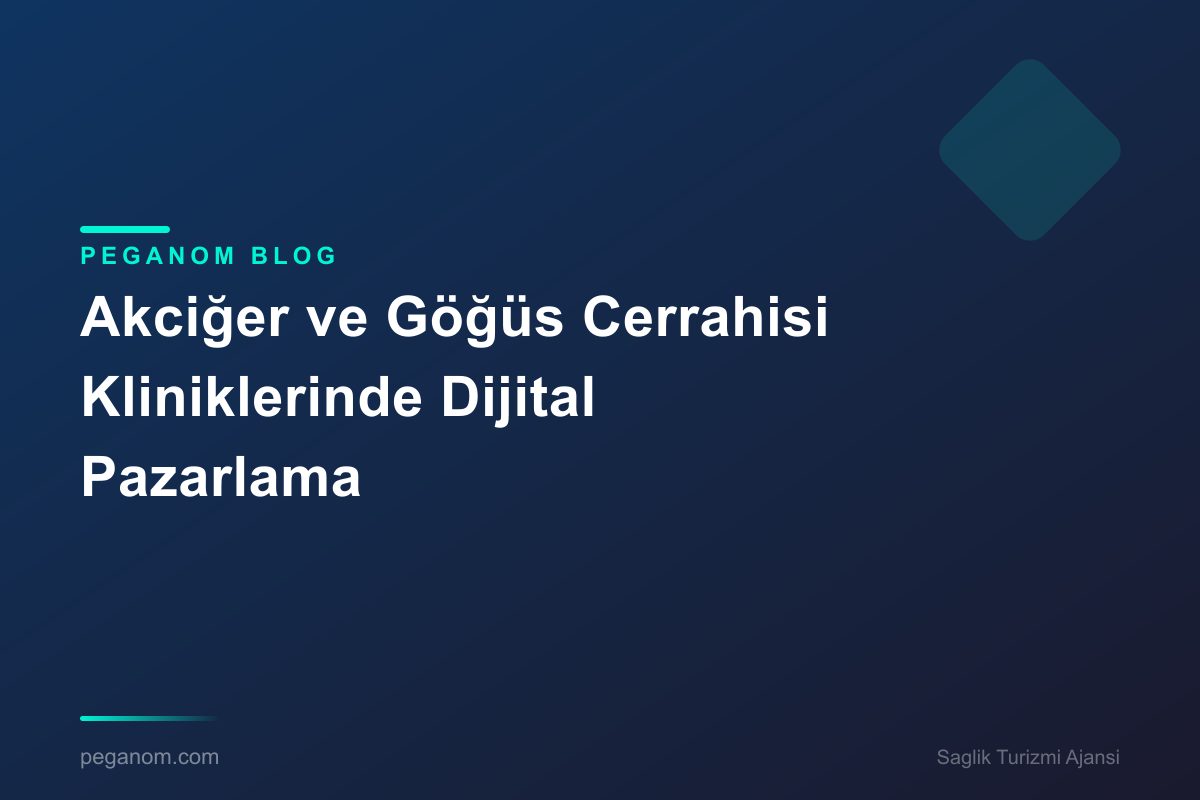 Akciğer ve Göğüs Cerrahisi Kliniklerinde Dijital Pazarlama