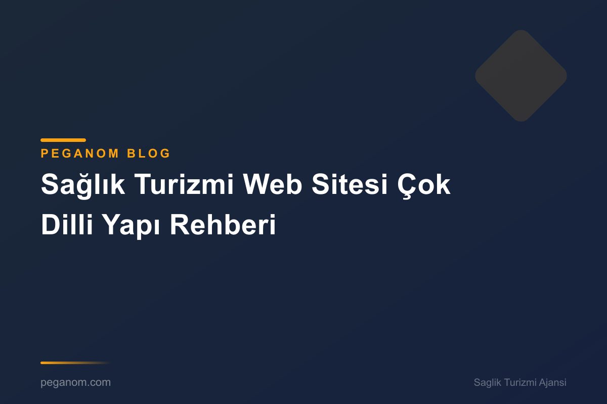 Sağlık Turizmi Web Sitesi Çok Dilli Yapı Rehberi