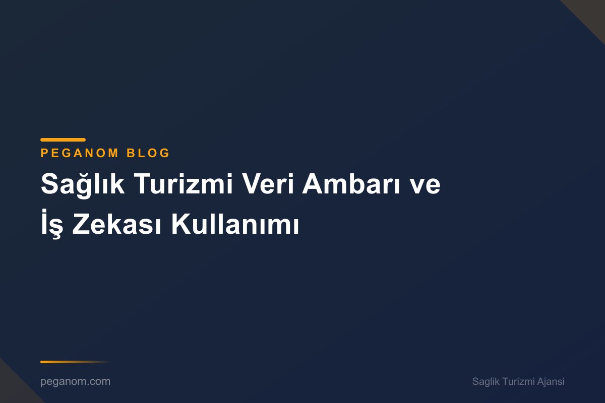 Sağlık Turizmi Veri Ambarı ve İş Zekası Kullanımı