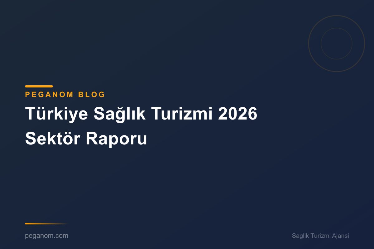 Türkiye Sağlık Turizmi 2026 Sektör Raporu