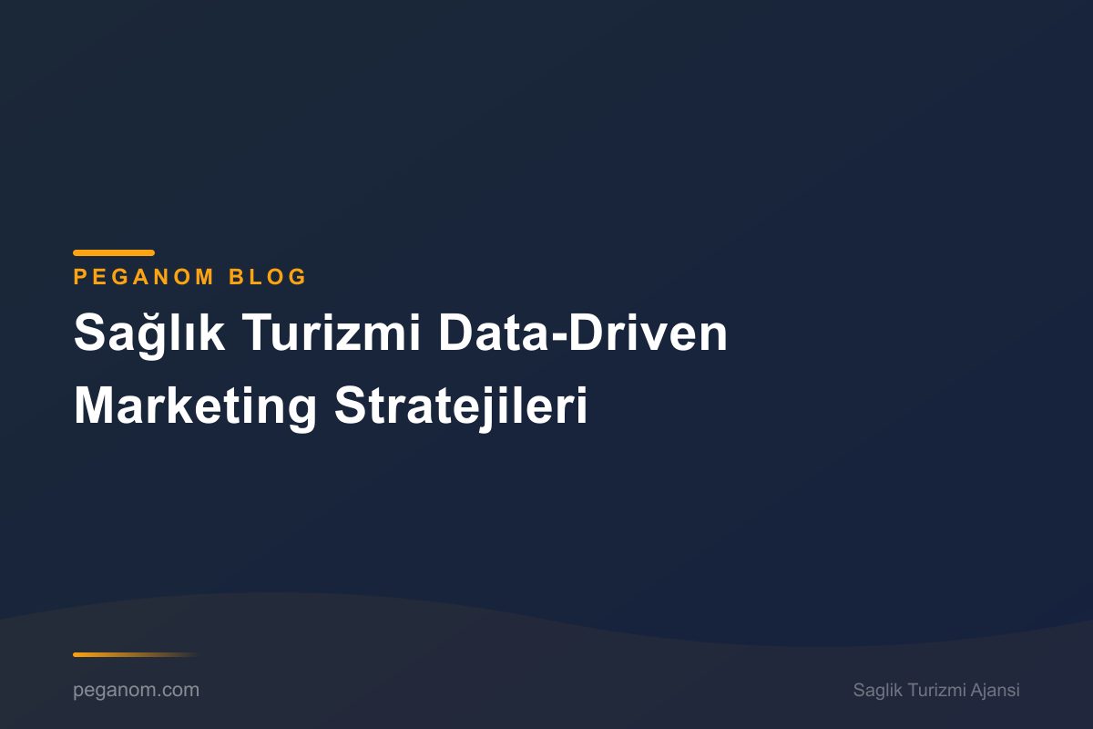 Sağlık Turizmi Data-Driven Marketing Stratejileri