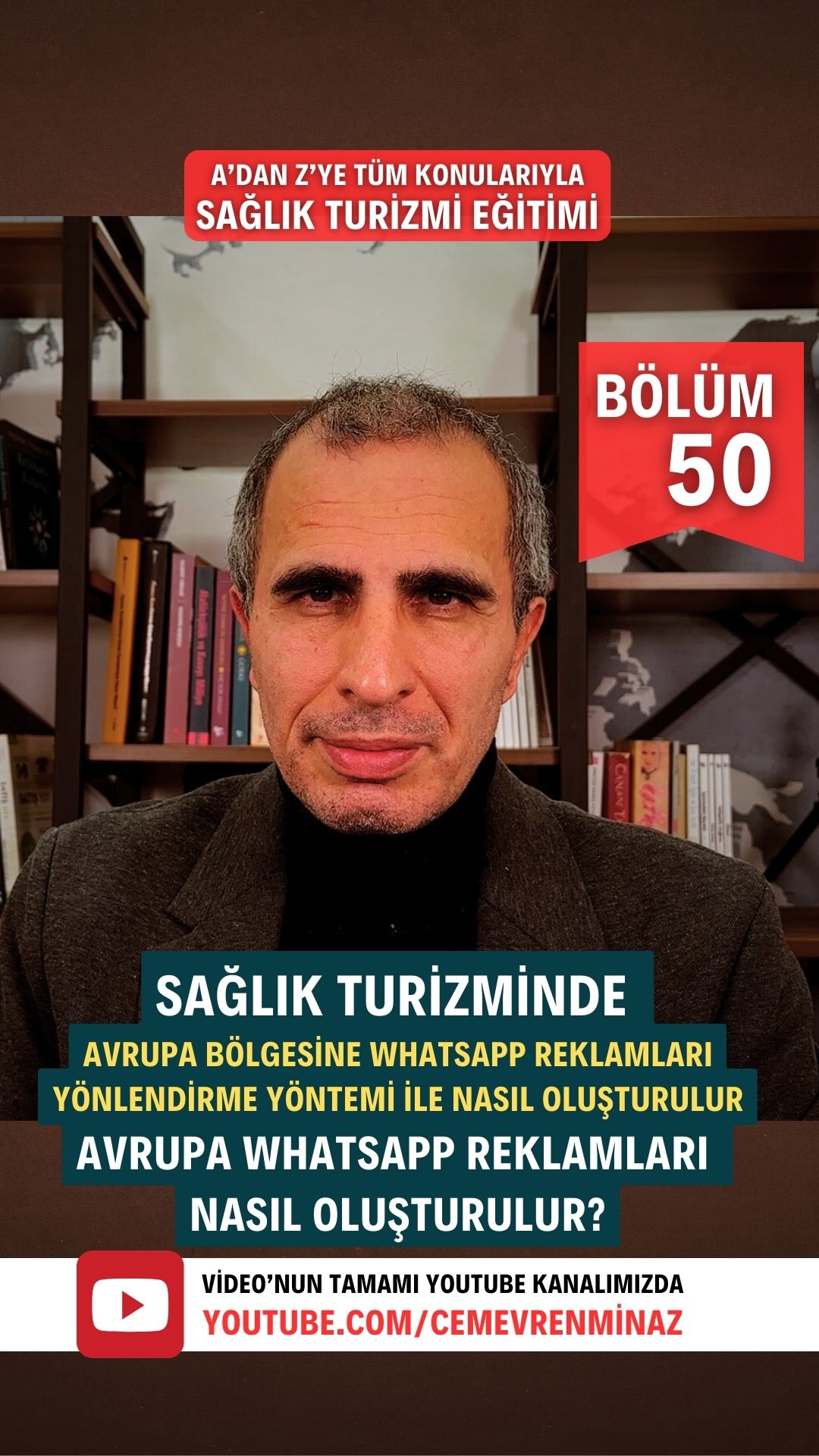 SAĞLIK TURİZMİNDE AVRUPA BÖLGESİNE WHATSAPP REKLAMLARI YÖNLENDİRME YÖNTEMİ İLE NASIL OLUŞTURULUR
AVRUPA WHATSAPP REKLAMLARI NASIL OLUŞTURULUR?
Video’nun Tamamı Youtube kanalımızda!
youtube.com/cemevrenminaz
PEGANOM | Sağlık Turizmi Ajansı
https://peganom.com/
Acente, Hastane, Klinik ve Doktorlara Özel
A’dan Z’ye Sağlık Turizmi Çözümleri
Kurulum - Projelendirme - Geliştirme
* SAĞLIK TURİZMİ 360° GLOBAL DİJİTAL PAZARLAMA
* SAĞLIK TURİZMİ TEŞVİK DANIŞMANLIĞI
* SAĞLIK TURİZMİ WEB TASARIM - LANDING PAGE - CRM
* SAĞLIK TURİZMİ ACENTE - KLİNİK KURULUMU
* SAĞLIK TURİZMİ YURTDIŞI GAZETE - TV REKLAM YÖNETİMİ
* SAĞLIK TURİZMİ AKADEMİ EĞİTİMLERİ
* SAĞLIK TURİZMİ YURTDIŞI OFİS KURULUMU
* SAĞLIK TURİZMİ GLOBAL SEO
* SAĞLIK TURİZMİ SATIŞ - CALL CENTER EĞİTİMİ
* SAĞLIK TURİZMİ PR - MARKA YÖNETİMİ
Online Toplantı Talebi / İletişim
Telefon & Whatsapp: 0536 525 84 65
Youtube Kanalımıza Abone Olun: https://bit.ly/2RBH6nC
https://www.youtube.com/c/cemevrenminaz
https://peganom.com/
https://peganom.com/saglik-turizmi-dijital-pazarlama/
https://peganom.com/saglik-turizmi-tesvik-danismanligi/
https://peganom.com/saglik-turizmi-seo/
https://peganom.com/saglik-turizmi-web-tasarim/
https://peganom.com/video-dersler/
https://peganom.com/seminerler/
https://peganom.com/referanslarimiz/
https://peganom.com/saglik-turizmi/
https://peganom.com/iletisim/
E-Mail: info@peganom.com
https://www.instagram.com/peganomajans
https://www.facebook.com/peganom
https://www.instagram.com/cemevrenminazofficial/
https://www.facebook.com/cemevrenminaz
#sağlıkturizmi #saglik #sağlıkturizmitürkiye #Doktor #sacekim #hairtransplantturkey #clinic #clinicturkey #hostpital #medicaltourism #dental #dentist #dentalclinic #dentalturkey #healthcare #aestheticmedicine #medicaltourismturkey #saglik