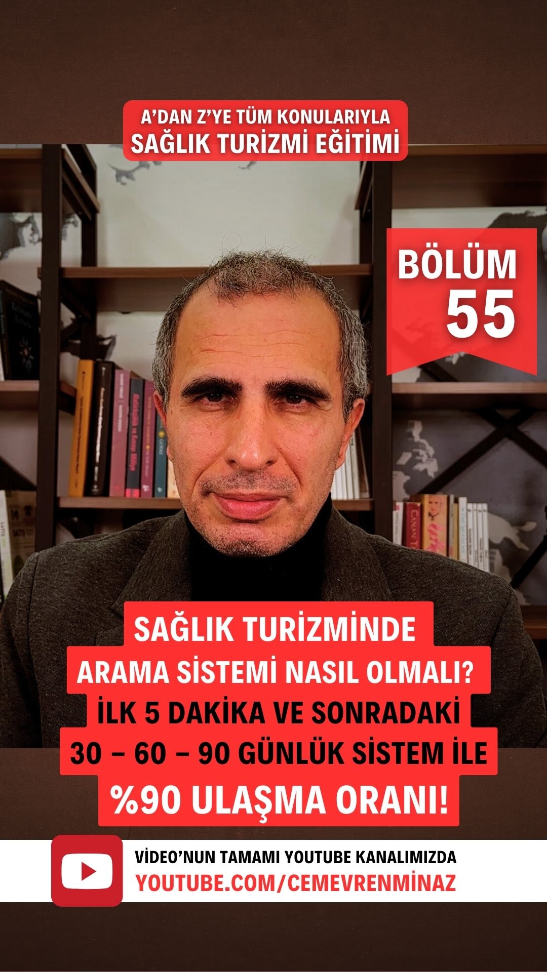 SAĞLIK TURİZMİNDE
ARAMA SİSTEMİ NASIL OLMALI?
İLK 5 DAKİKA VE SONRADAKİ
30 - 60 - 90 GÜNLÜK SİSTEM İLE
%90 ULAŞMA ORANI!
Reklamlardan gelen datalardan ulaşılamayan hastaya nasıl ulaşılır?
Leads “DATA” Arama sistemi nasıl yapılmalıdır!