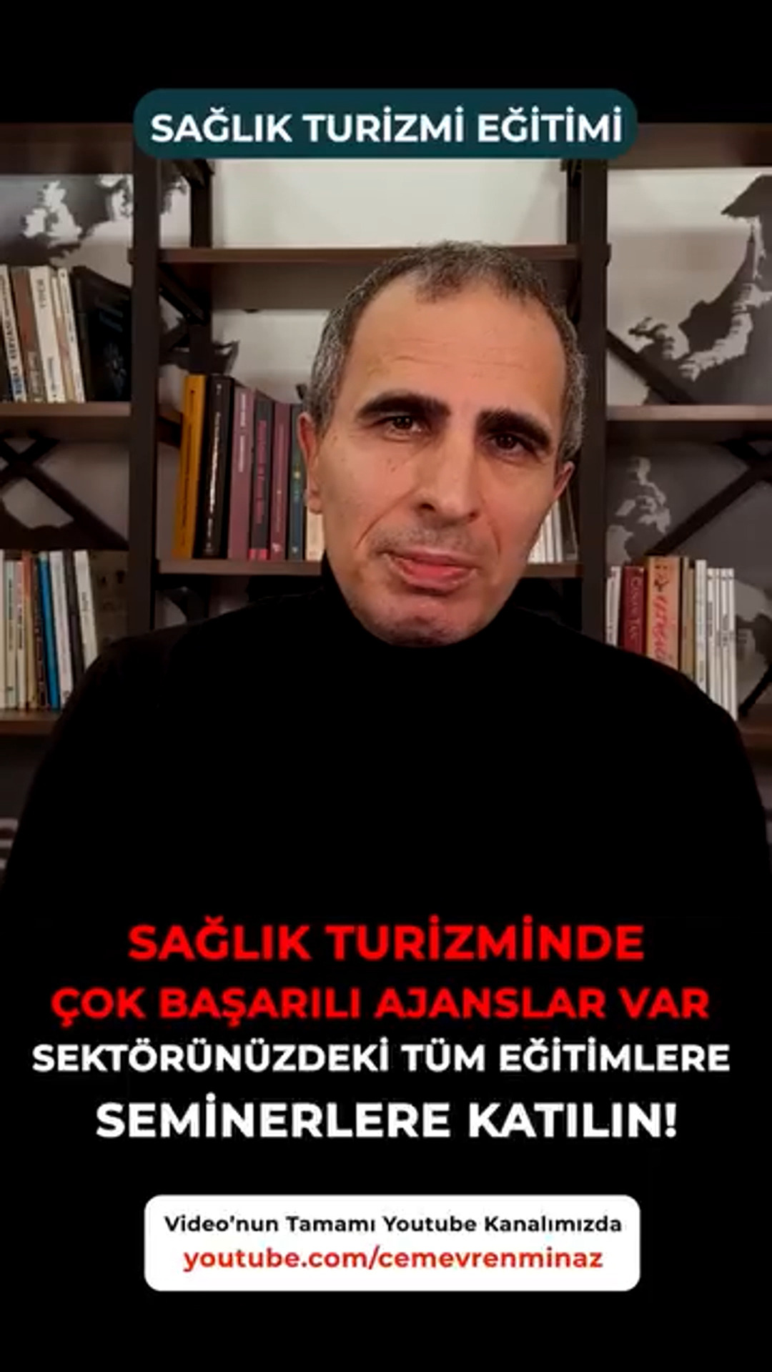 Video'nun Tamamı Youtube kanalımızda!
youtube.com/cemevrenminaz

PEGANOM | Sağlık Turizmi Ajansı
https://peganom.com/

Acente, Hastane, Kliniklere Özel
* SAĞLIK TURİZMİ GLOBAL DİJİTAL PAZARLAMA
* SAĞLIK TURİZMİ İLERİ SEVİYE SATIŞ UZMANLIĞI EĞİTİMİ

Youtube Kanalımız:
https://www.youtube.com/cemevrenminaz

Web Sitemiz:
https://peganom.com

İletişim:
Telefon & Whatsapp: 0536 525 84 65

Sosyal Medya Hesaplarımız:
https://www.instagram.com/peganomajans
https://www.facebook.com/peganom
https://www.instagram.com/cemevrenminazofficial/
https://www.facebook.com/cemevrenminaz

#sağlıkturizmitürkiye #sağlıkturizmi